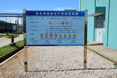 Safety notice board